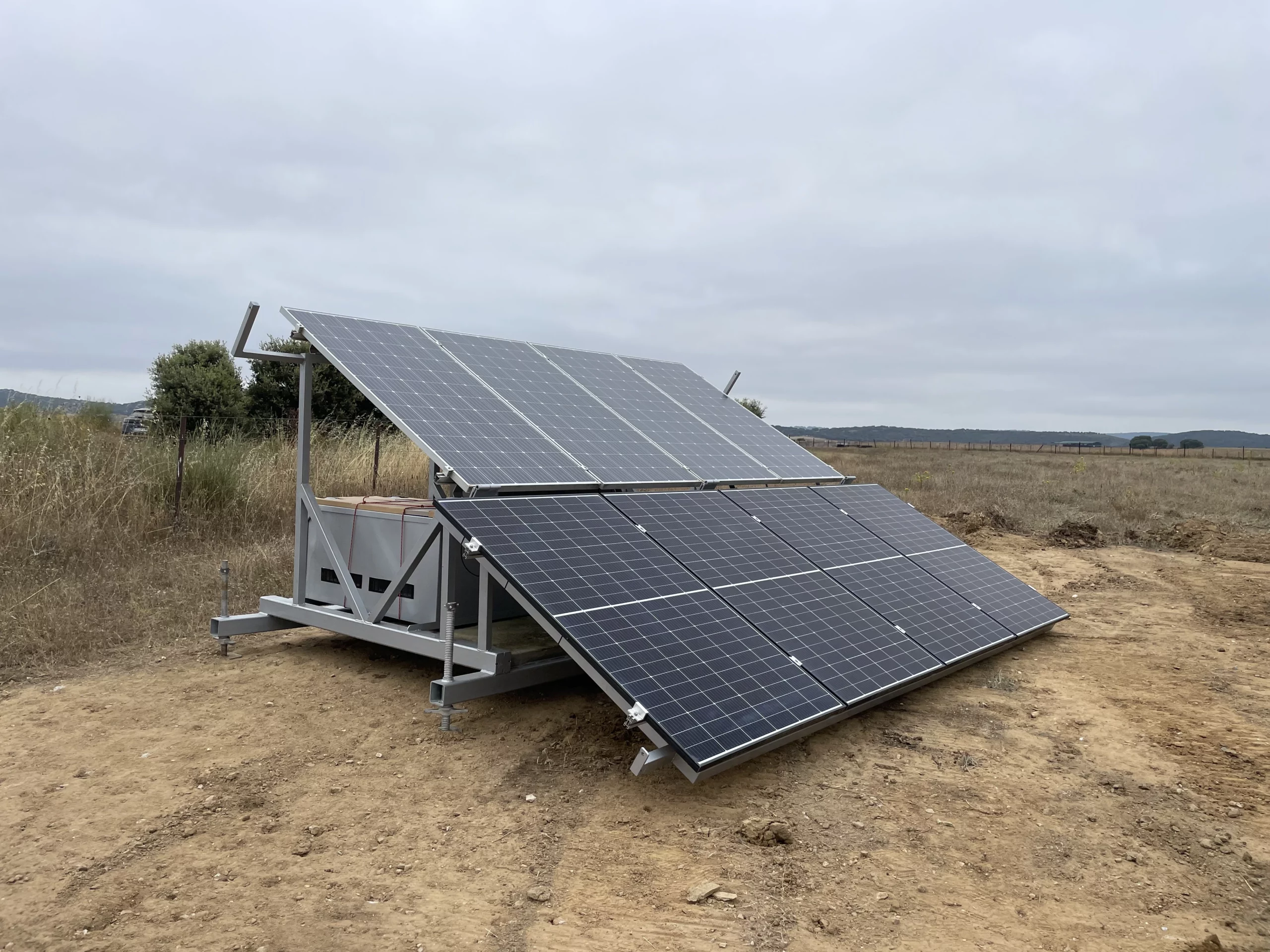 PLATAFORMA SOLAR PORTÁTIL 3160WP