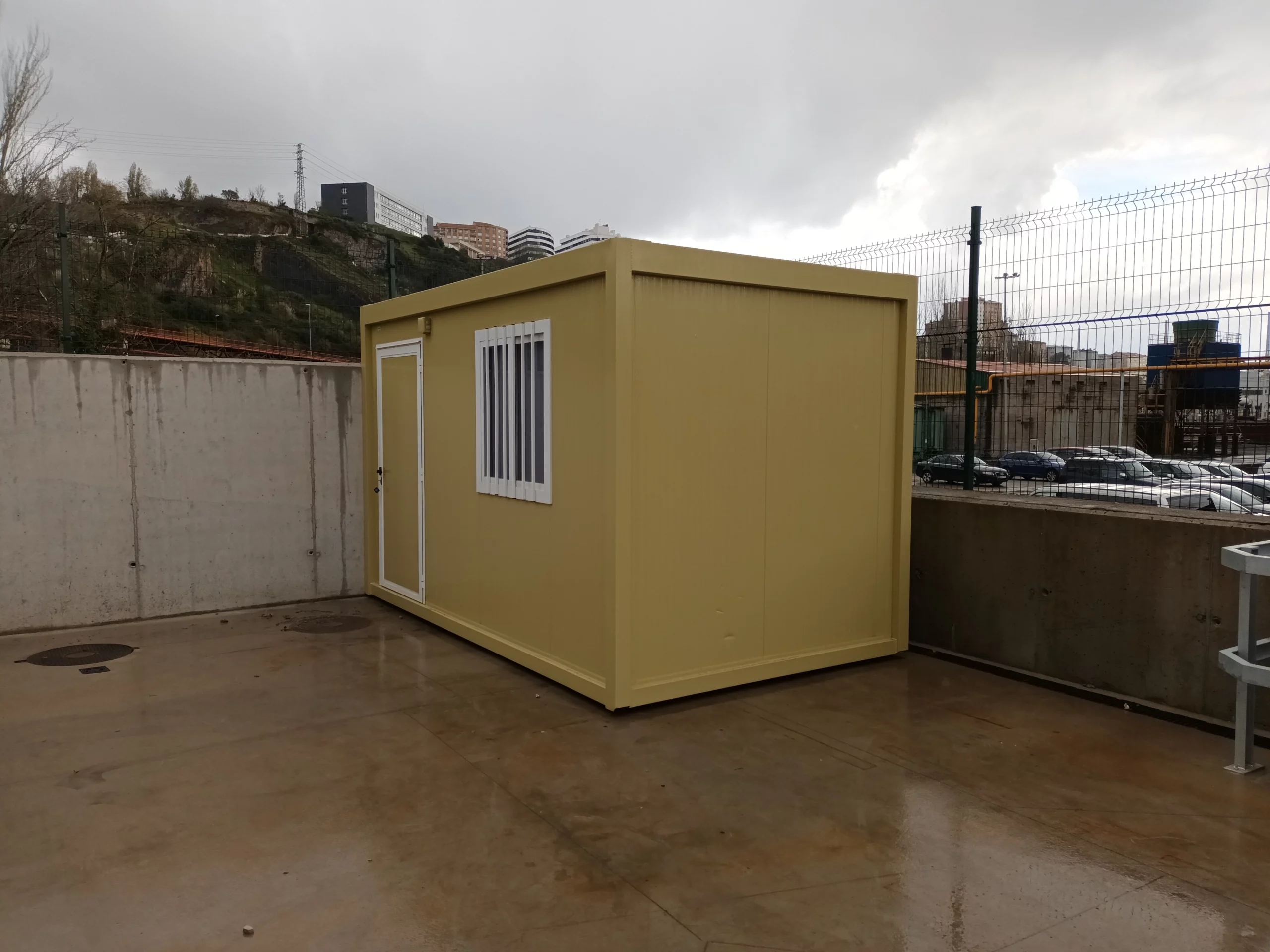 caseta de vigilancia 4 m